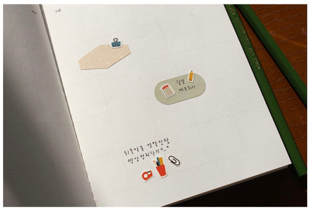 Suatelier Deco.07 Planner Sticker Sheet for Journaling by LuLuFun