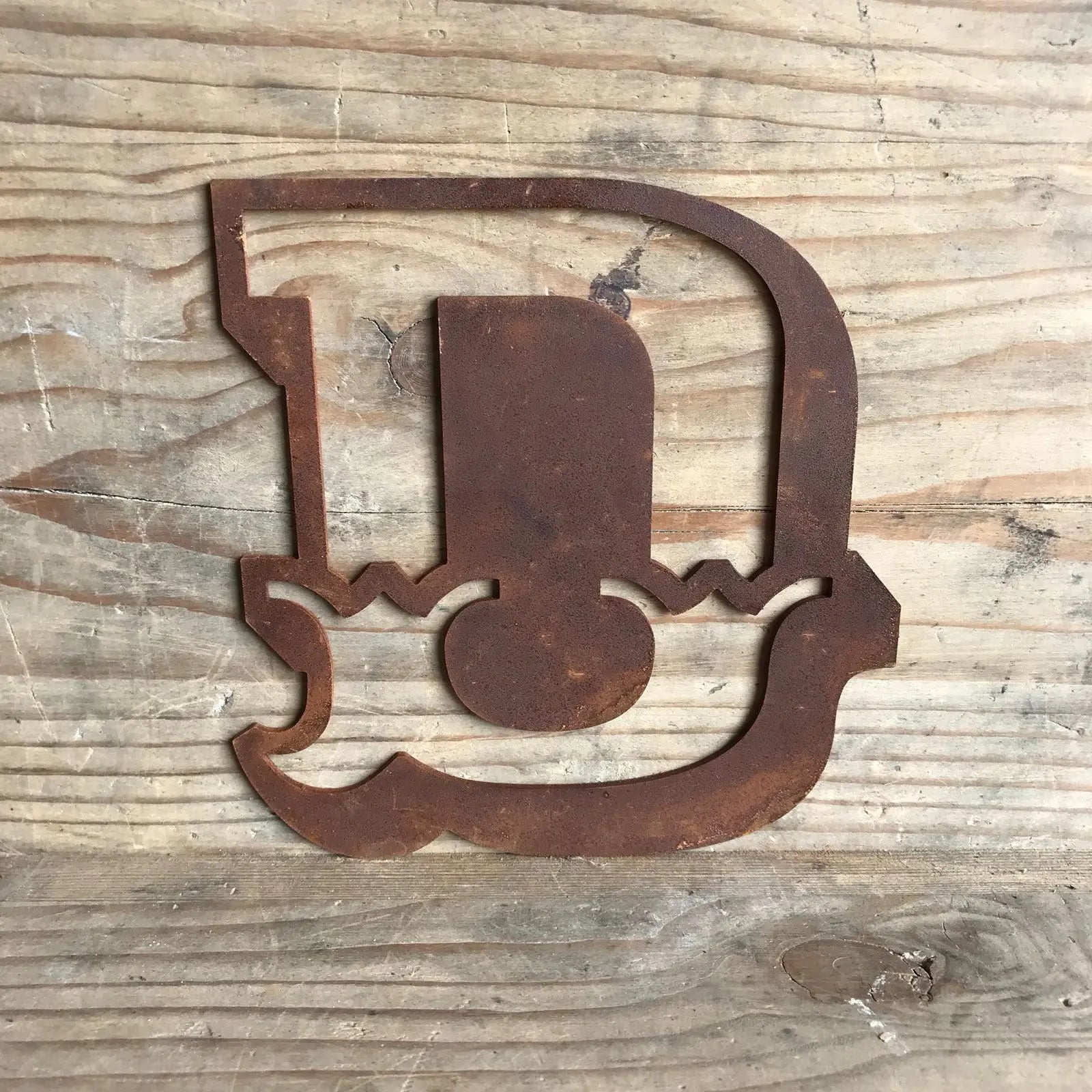 Rustic Metal Carnival Letters – 5 Inch Steel Wall Decor | Rustic Warehouse