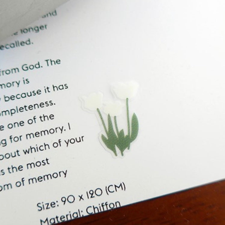Suatelier Fleur Floral Stickers for Journaling and Scrapbooking