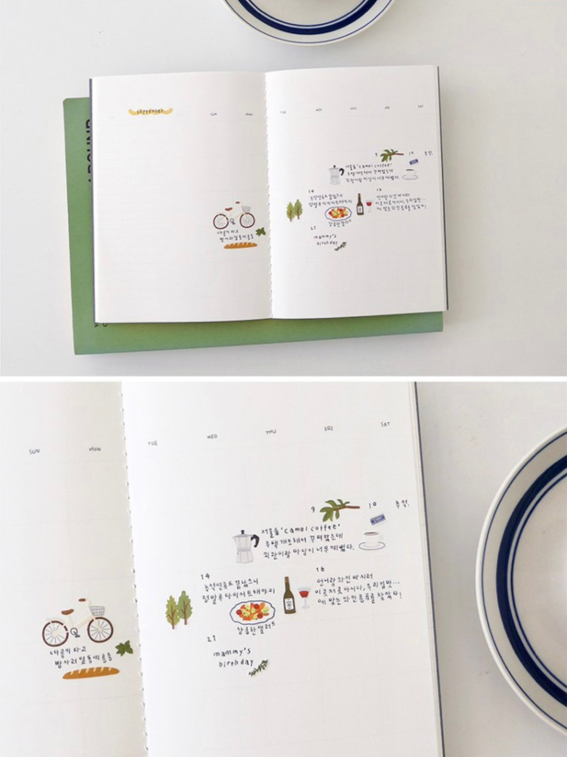 Suatelier In the Garden Decorative Floral Stickers for Journaling