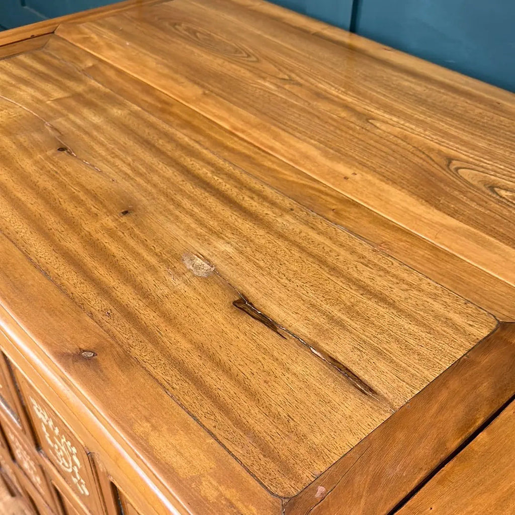 Vintage  Sideboard / Dowry Linen Chest / Chest Of Drawers /Cocktail Cabinet