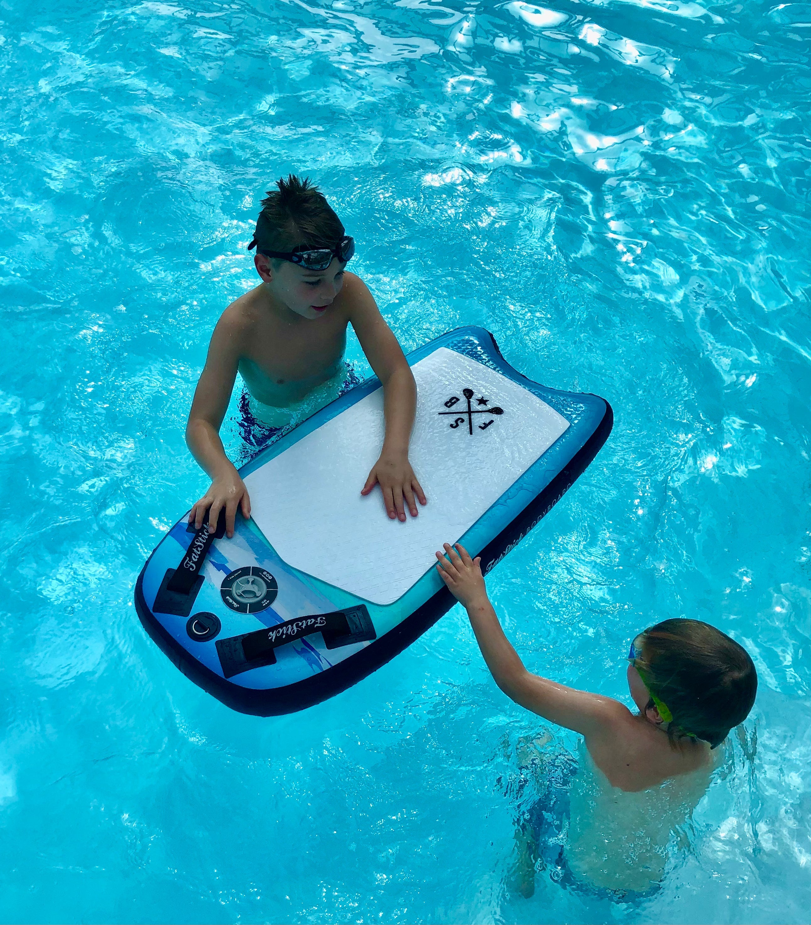 FatStick 43" Inflatable Body Board Package | Durable Dropstitch PVC