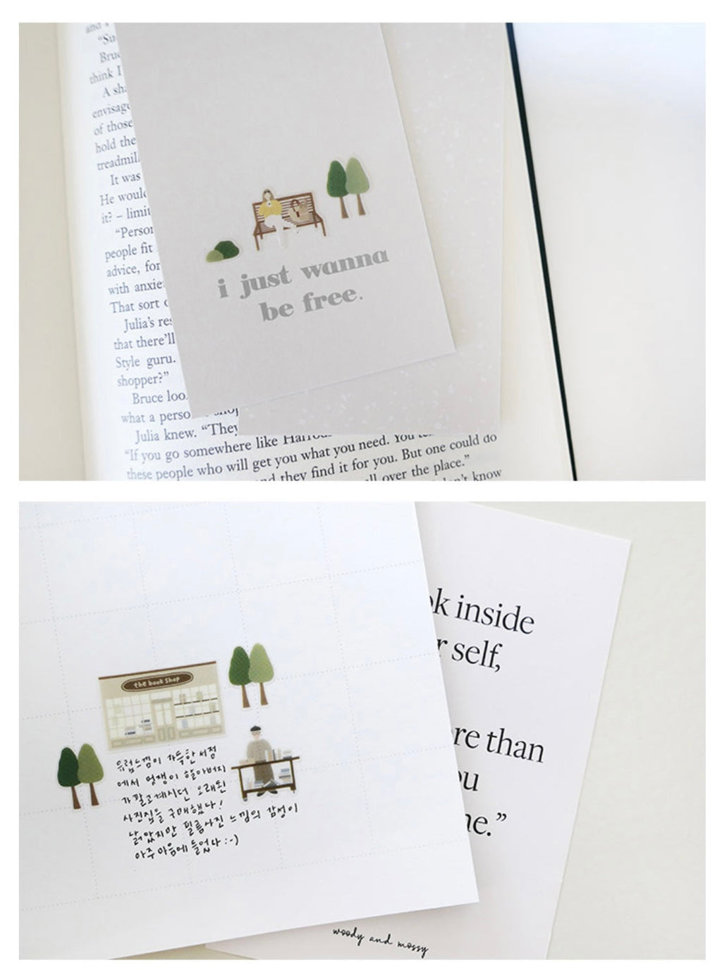 Suatelier Slow Day Decorative Stickers for Journaling and Planners
