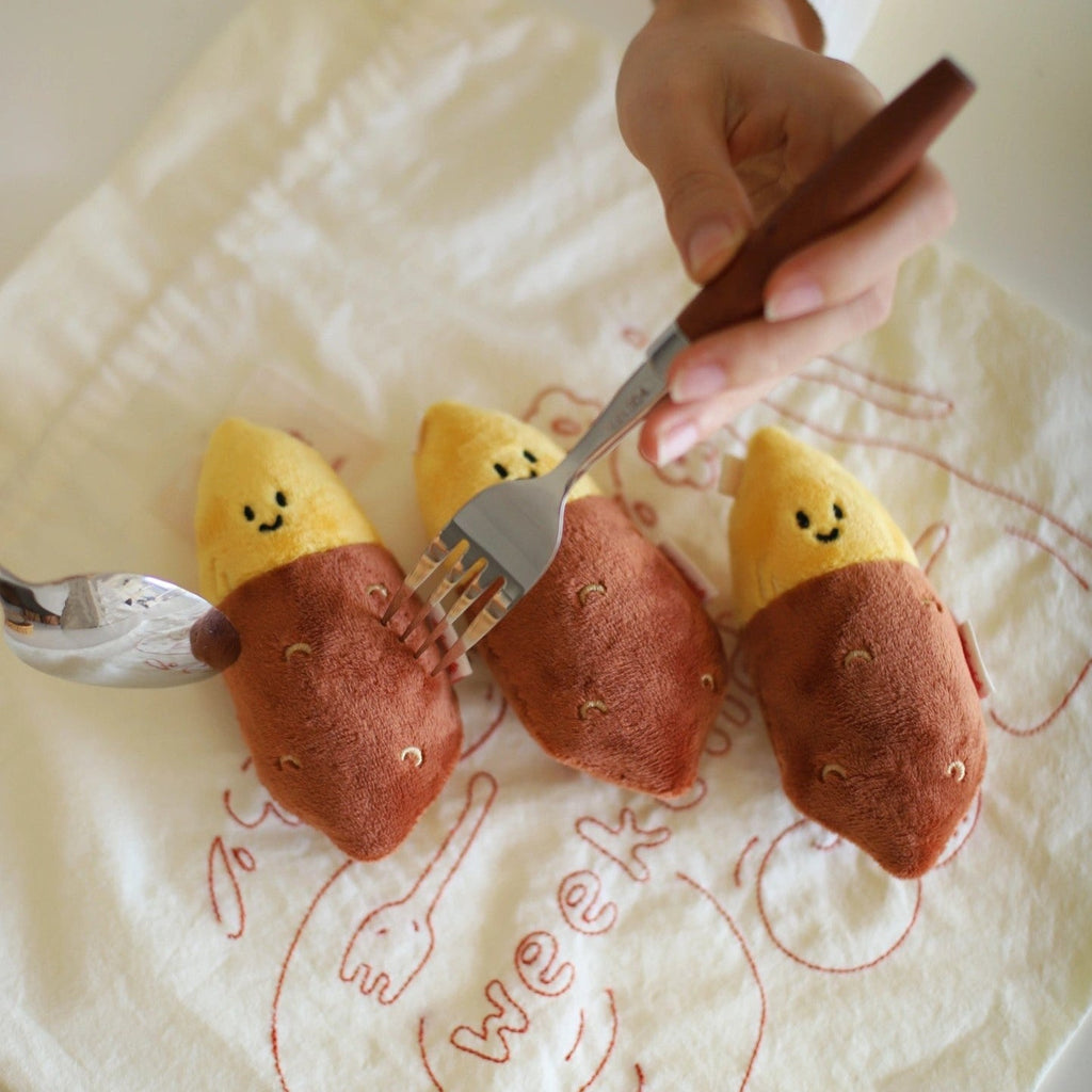 LuLuFun Studio Potato Plush Bag Charm – Soft Kawaii Keychain Accessory