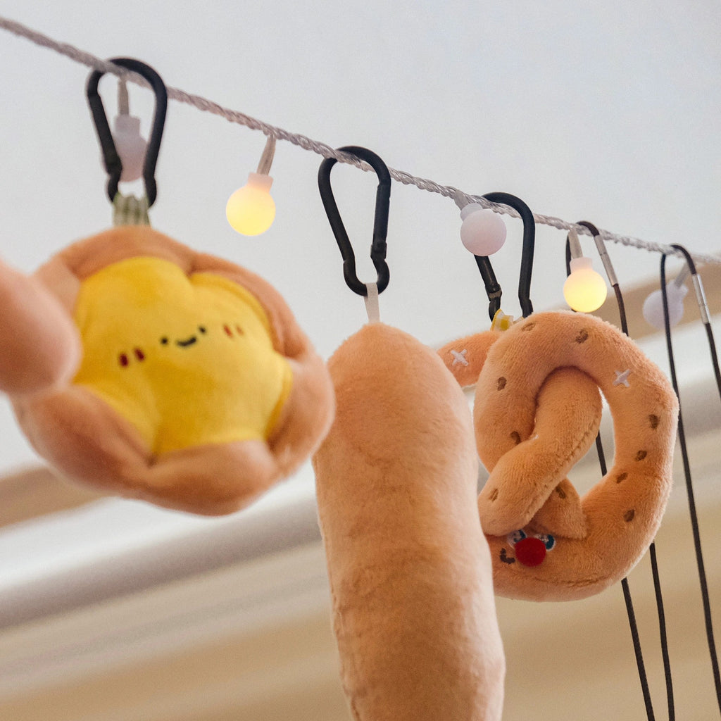 Tart Bread Plush Toy – Kawaii Stuffed Food Collectible by LuLuFun Studio
