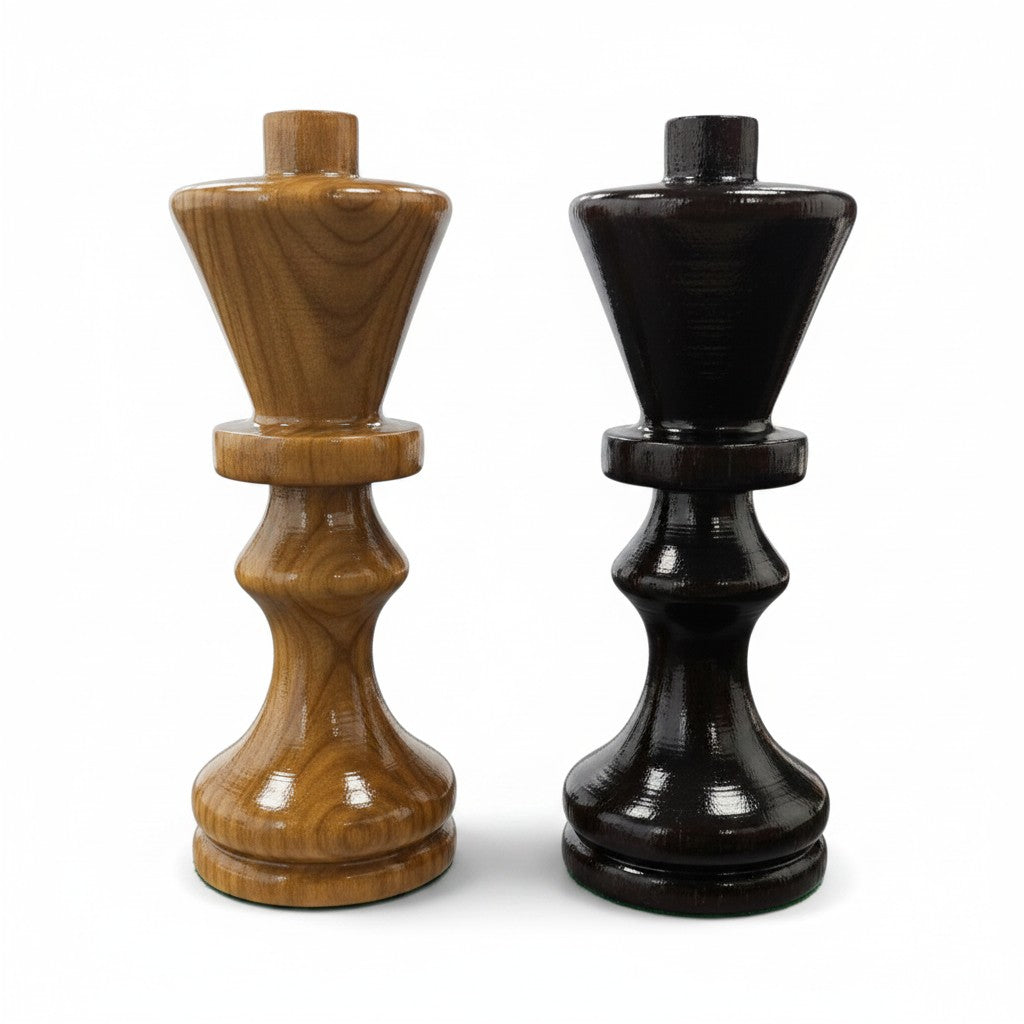 Olive Wood Wooden Chess Piece Set | 4 Sizes