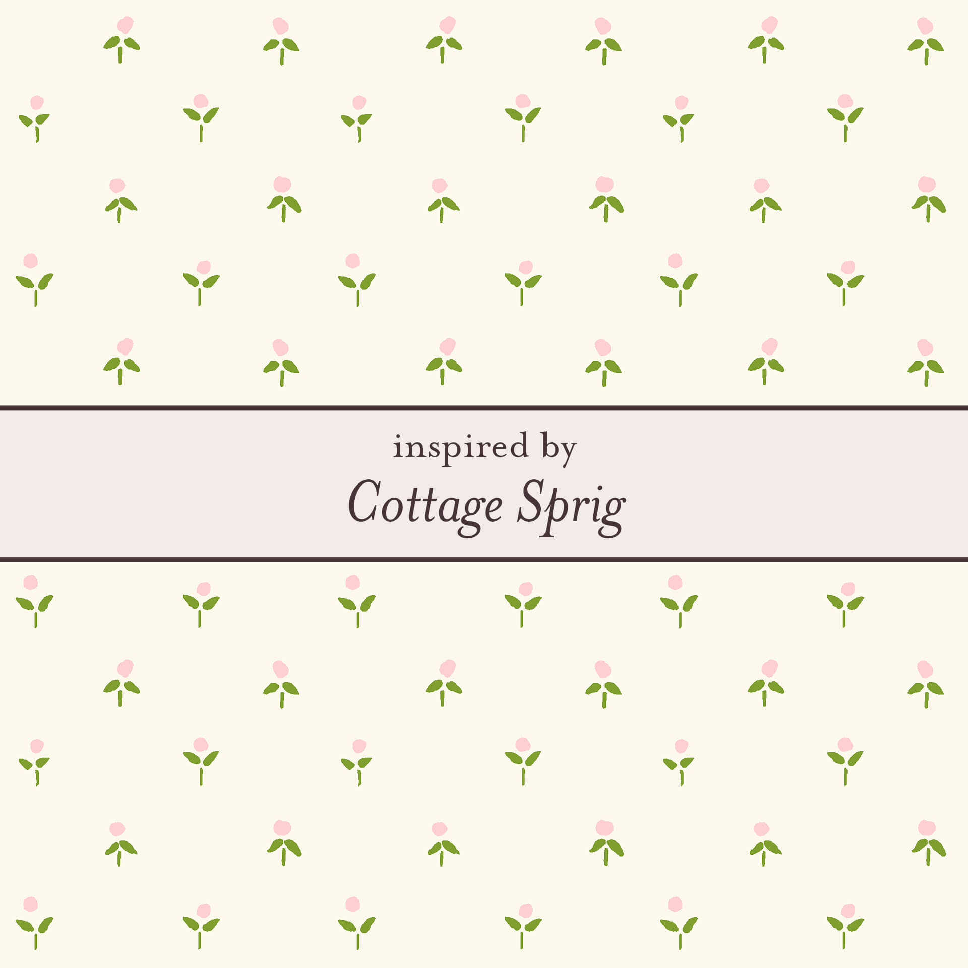 Gecko Jewellery Cottage Sprig Silver-Plated Pearl Drop Earrings