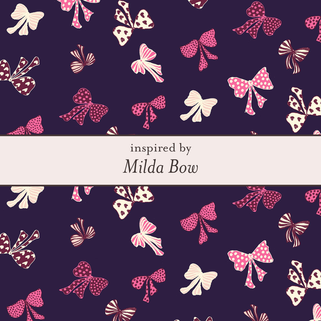 Laura Ashley Milda Bow Necklace – Recycled Sterling Silver for Kids