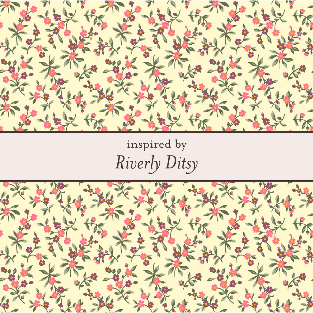 Laura Ashley Riverly Ditsy Flower Hoop Earrings – Gold Plated Silver