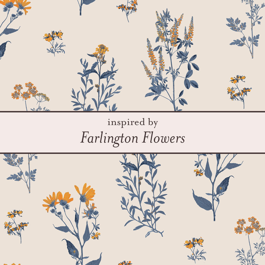 Laura Ashley Farlington Flowers Necklace | Gold Plated Silver Pendant