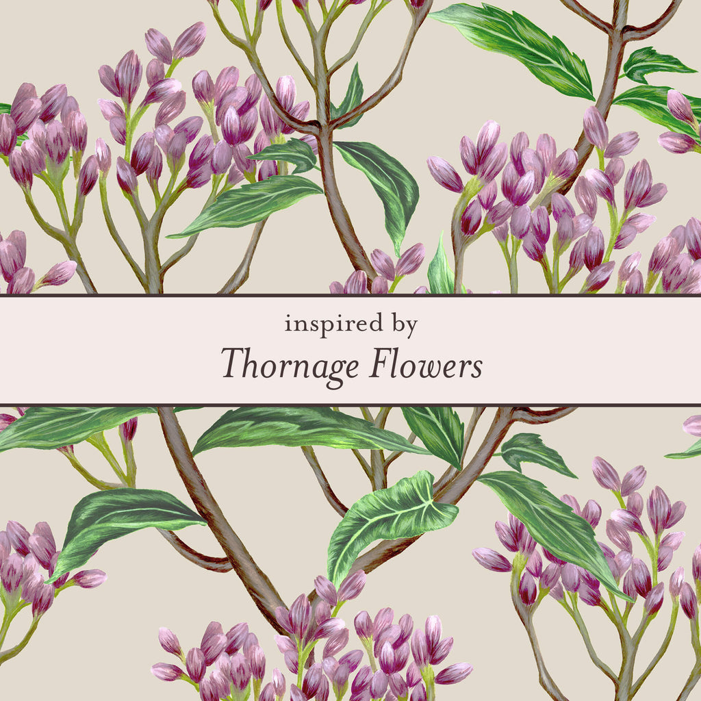 Laura Ashley Thornage Flowers Stud Earrings in Recycled Sterling Silver