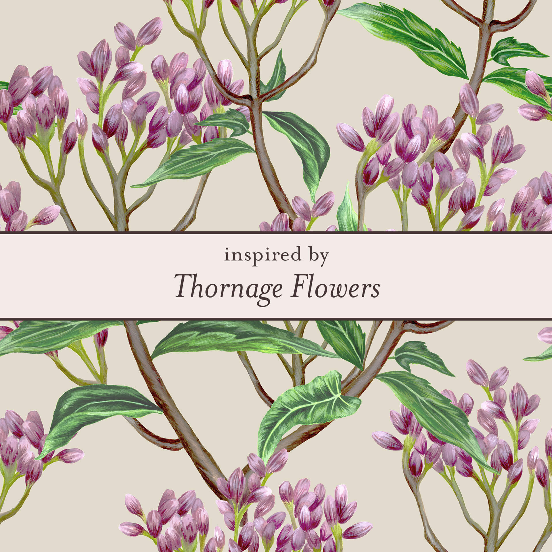 Laura Ashley Thornage Flowers Stud Earrings in Recycled Sterling Silver
