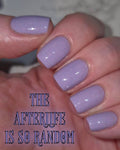 Radioactive Unicorn The Afterlife Is So Random Lilac Holographic Polish