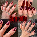 Radioactive Unicorn Shape Shifter Nail Polish | Black to Red Vegan Polish