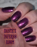 Radioactive Unicorn Dante’s Inferno Red-Purple Duochrome Nail Polish
