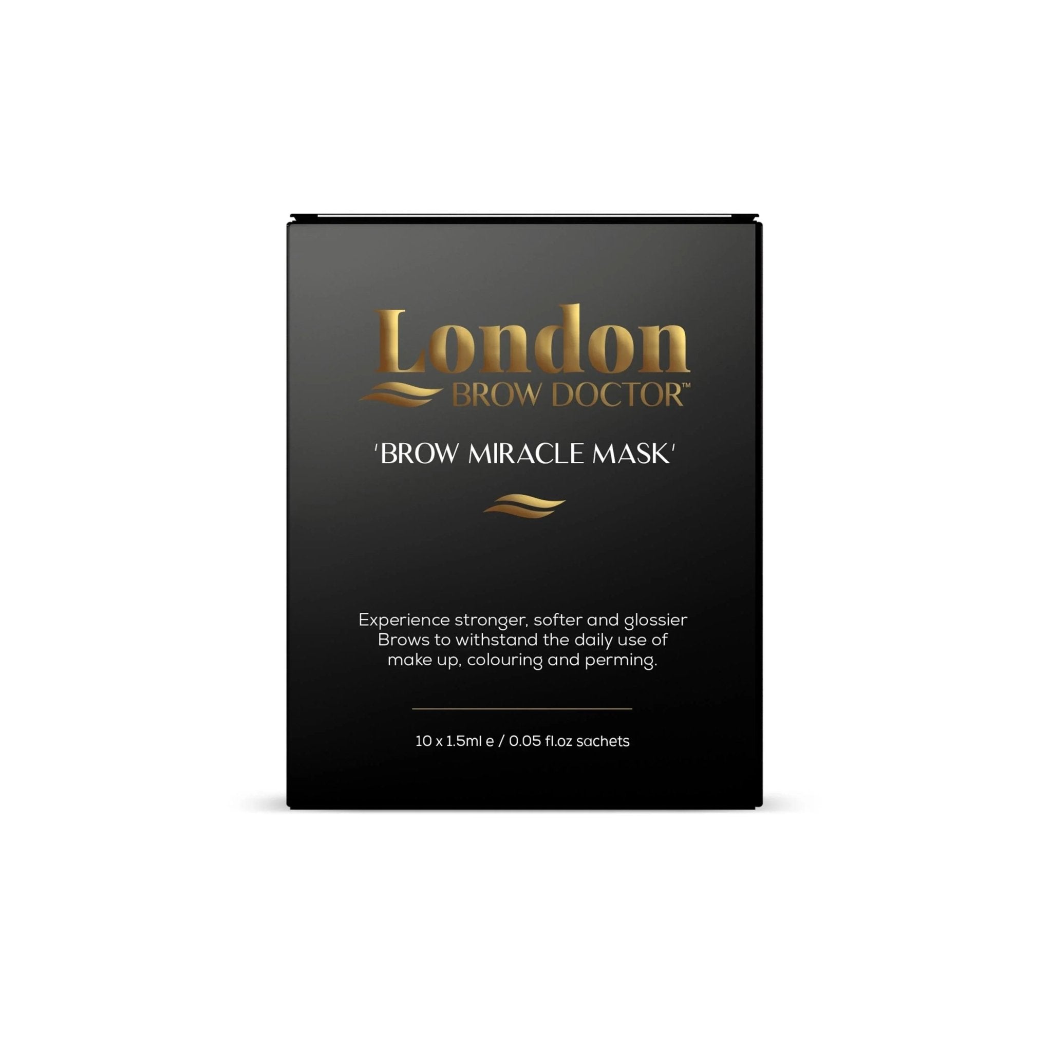 London Brow Doctor Intensive Brow Mask Sachets - Repair & Restore (10 Pack)