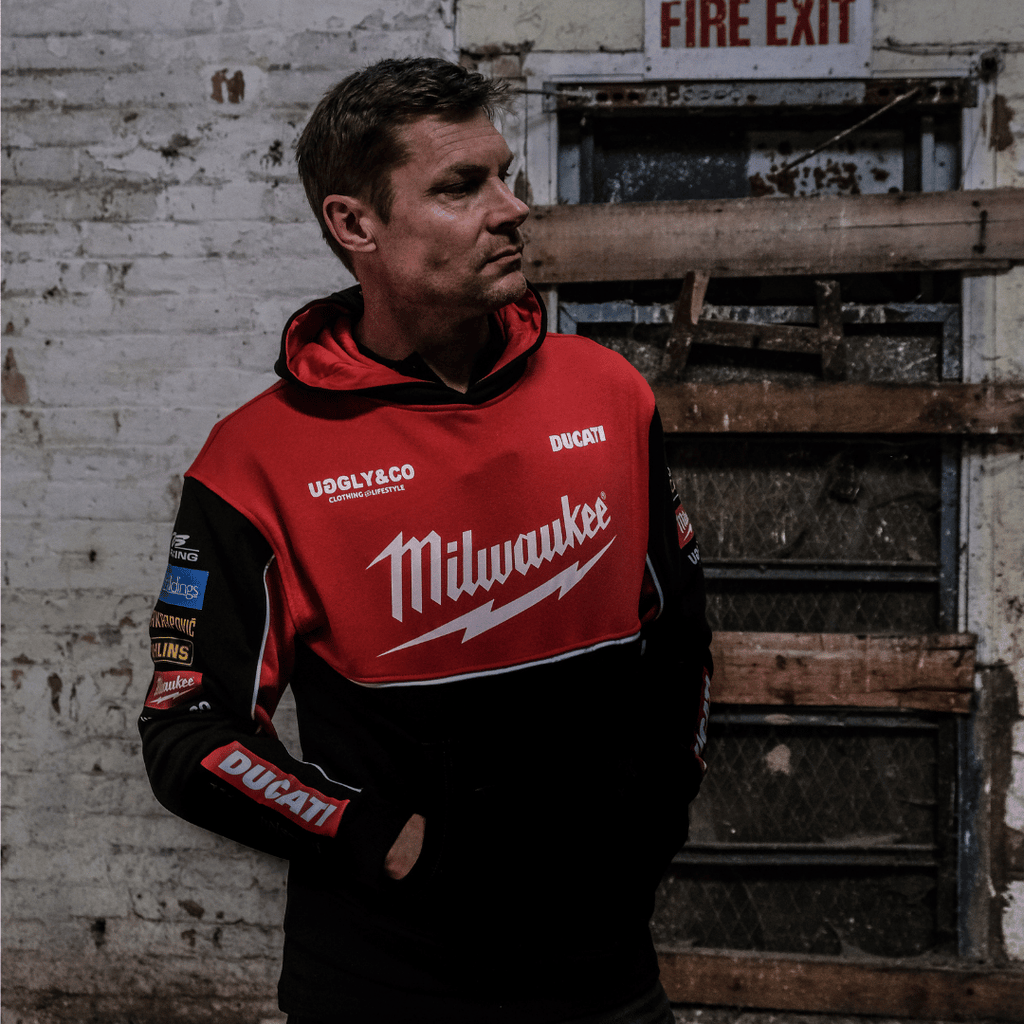 Milwaukee Tools x Ducati Racing Hoodie – Uggly & Co Heavyweight Fleece