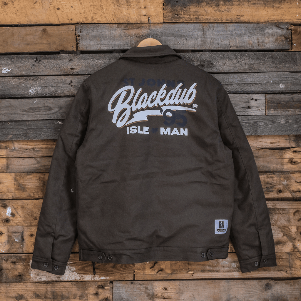 Uggly and Co Since 95' Mechanic Jacket – Green Cotton Canvas Workwear