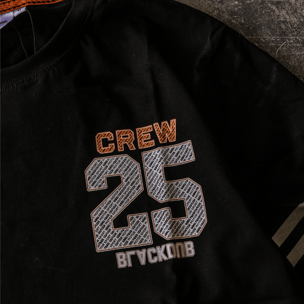 Uggly and Co Black Dub 2025 Crew Tee – Heavyweight Cotton T-Shirt