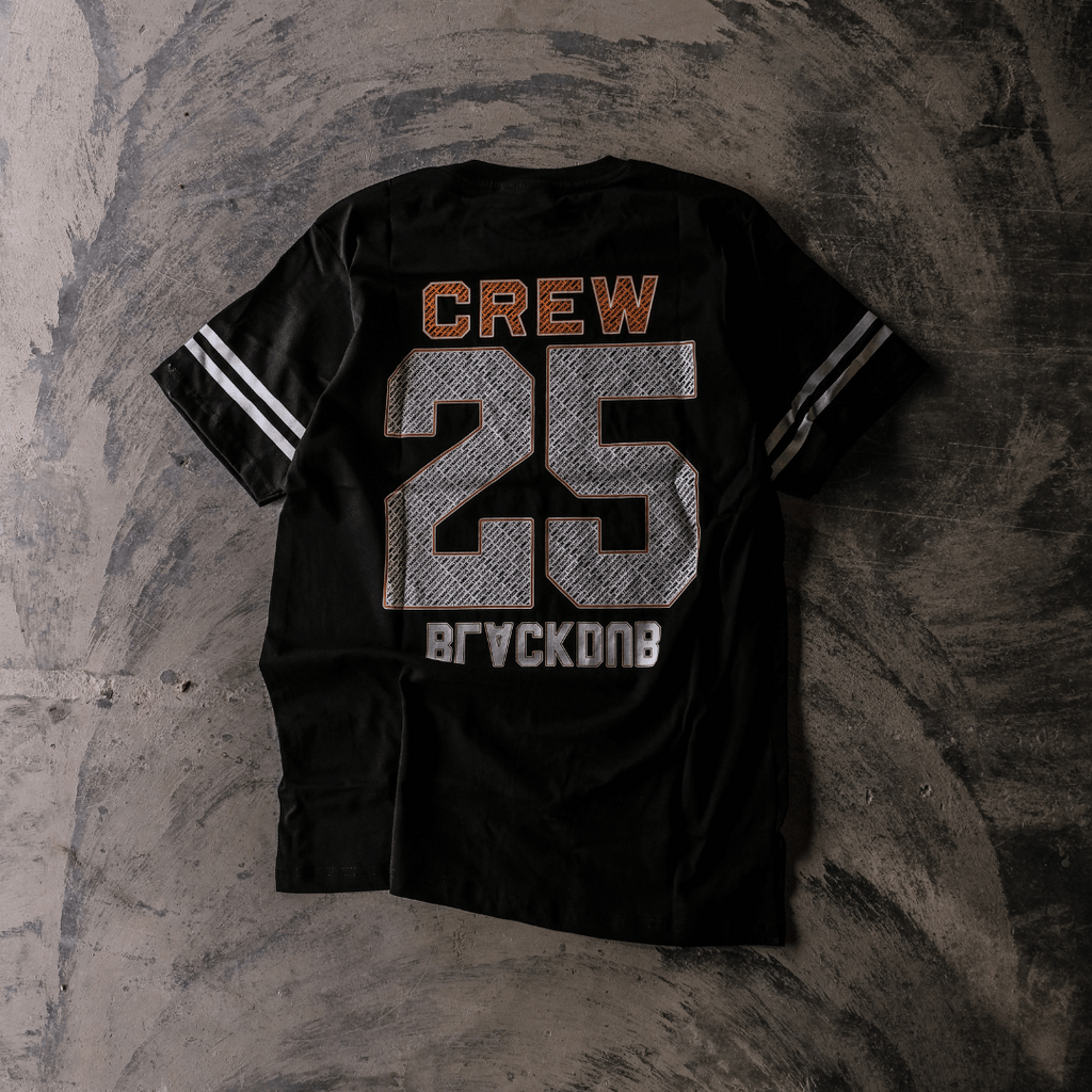 Uggly and Co Black Dub 2025 Crew Tee – Heavyweight Cotton T-Shirt