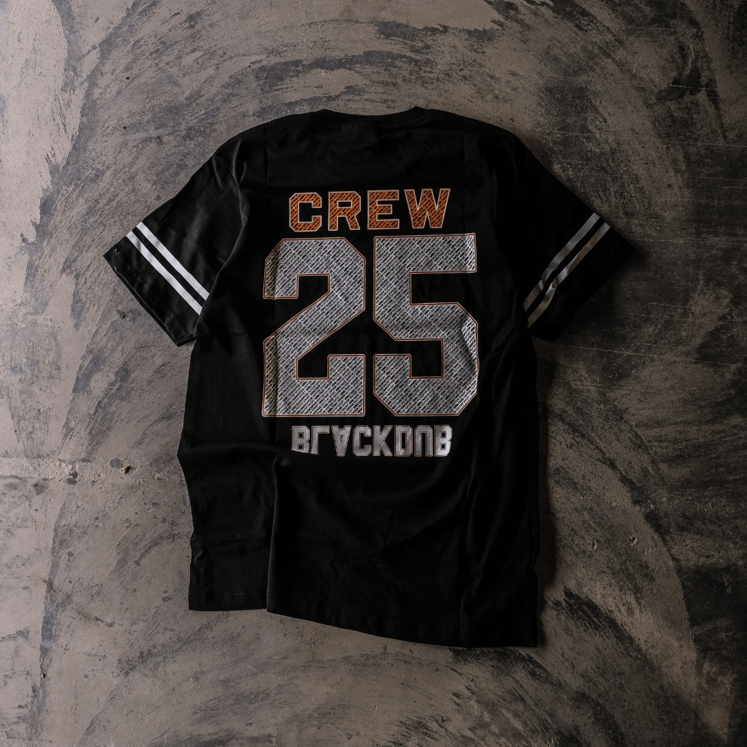 Uggly and Co Black Dub 2025 Crew Tee – Heavyweight Cotton T-Shirt