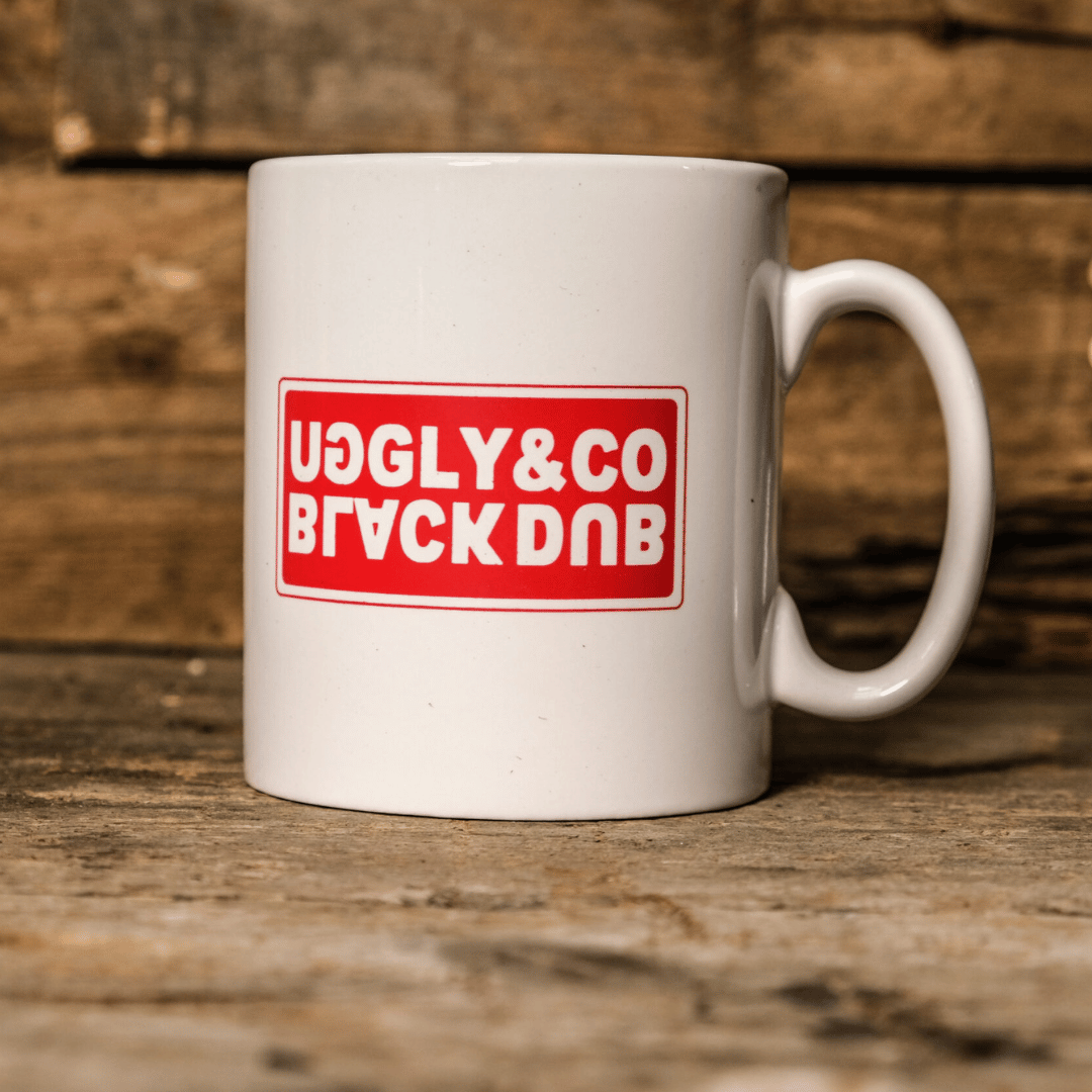The Black Dub x Uggly & Co China Mug – Red Race Day Coffee Cup