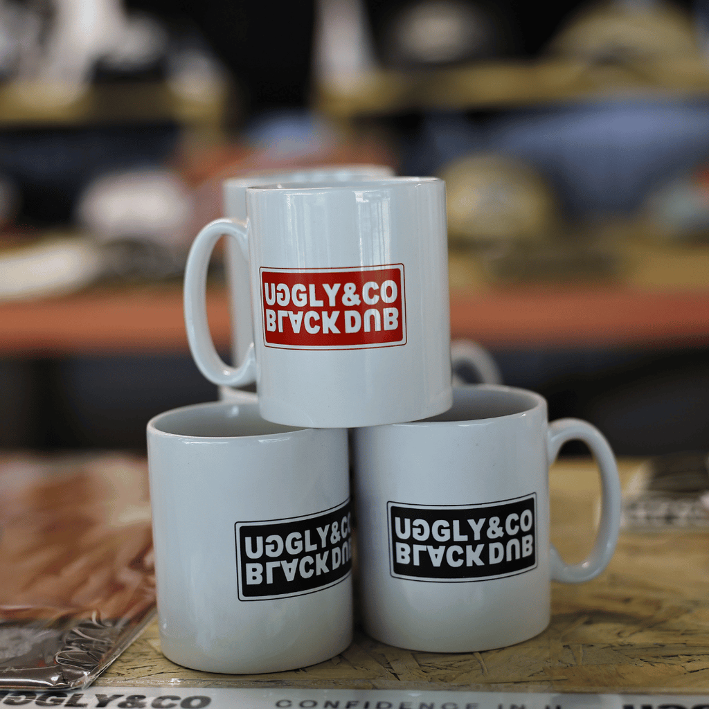 The Black Dub x Uggly & Co China Mug – Red Race Day Coffee Cup