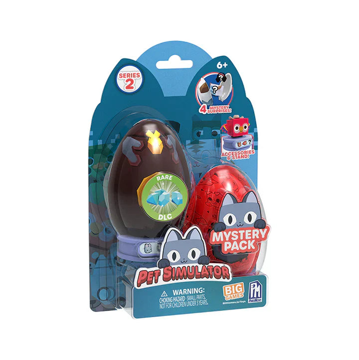 Pet Simulator Series 2 Mystery Pets 2-Pack Egg with DLC Code by Snaps