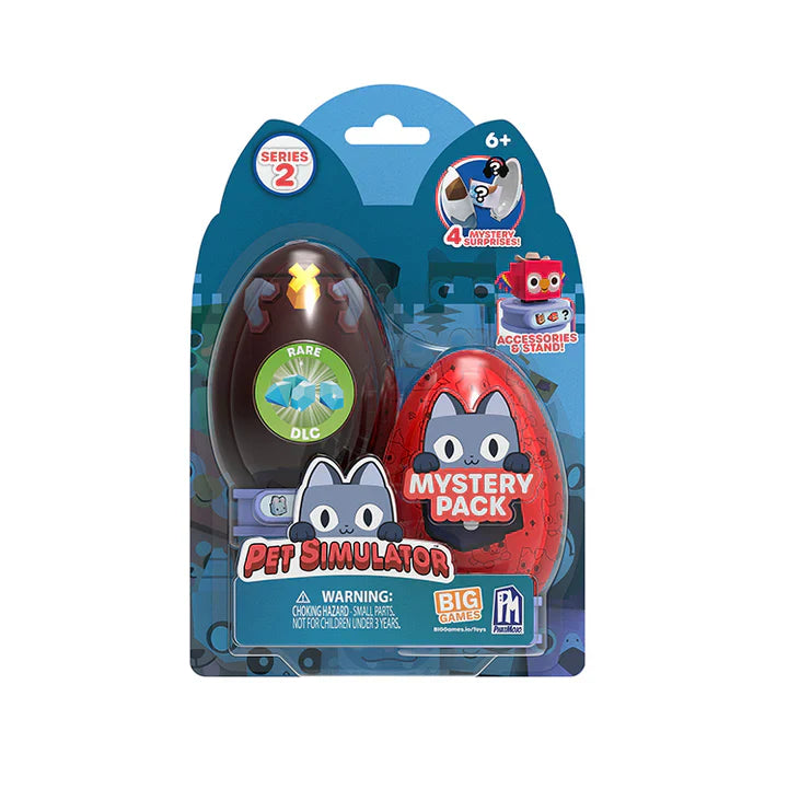 Pet Simulator Series 2 Mystery Pets 2-Pack Egg with DLC Code by Snaps