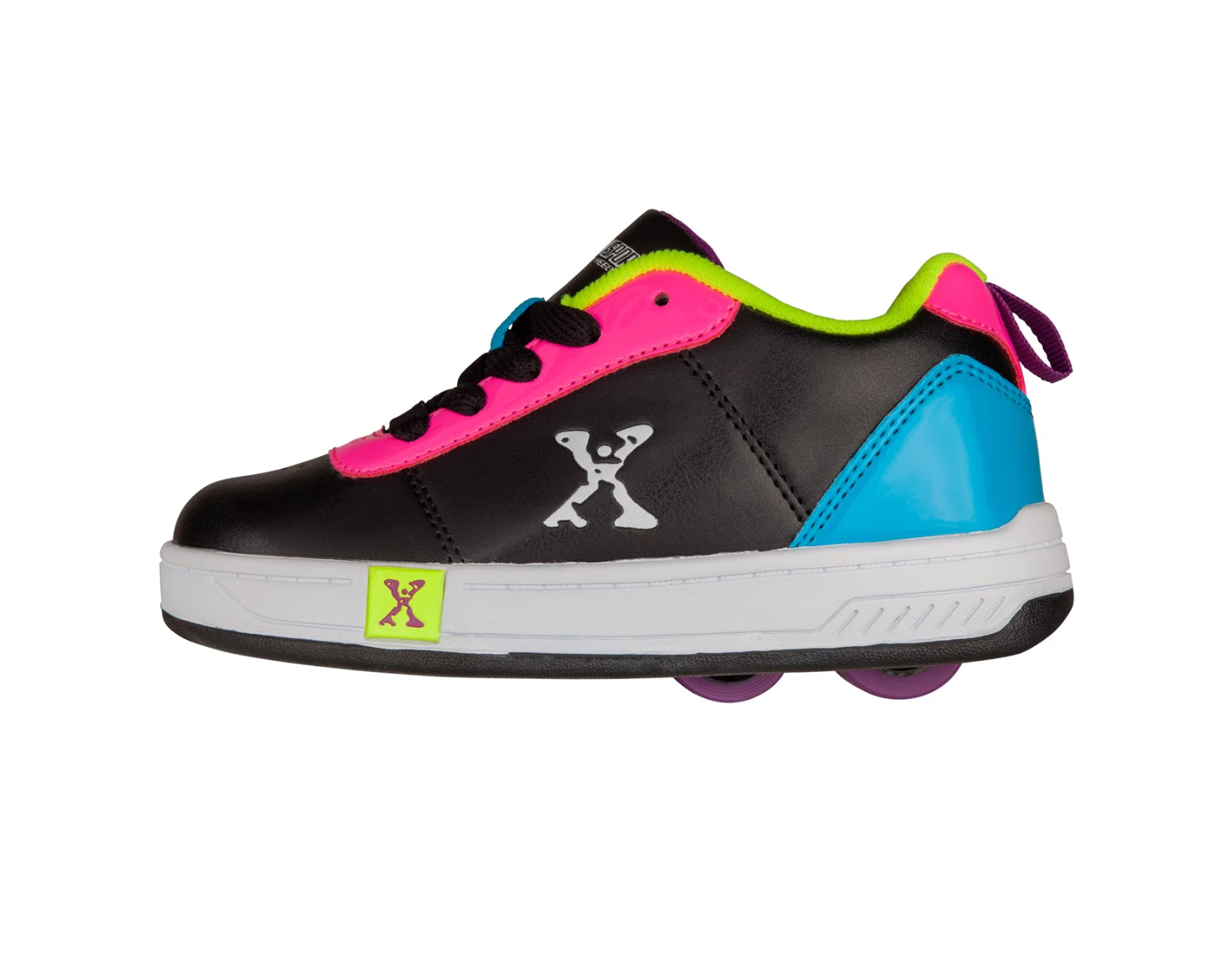 Sidewalk Sport Lane Girls' Wheeled Skate Shoes - Pink - UK 2 EU 34