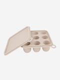 Bloom Bambini Silicone Baby Freezer Cube Trays with Lid | Brown