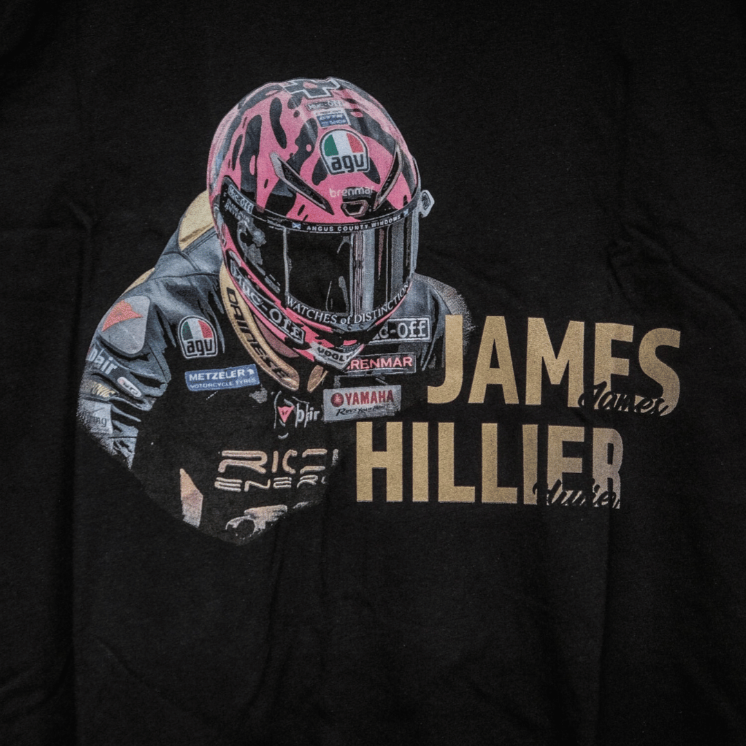 James Hillier Racing Tee | Uggly & Co Official Cotton Boxy T-Shirt