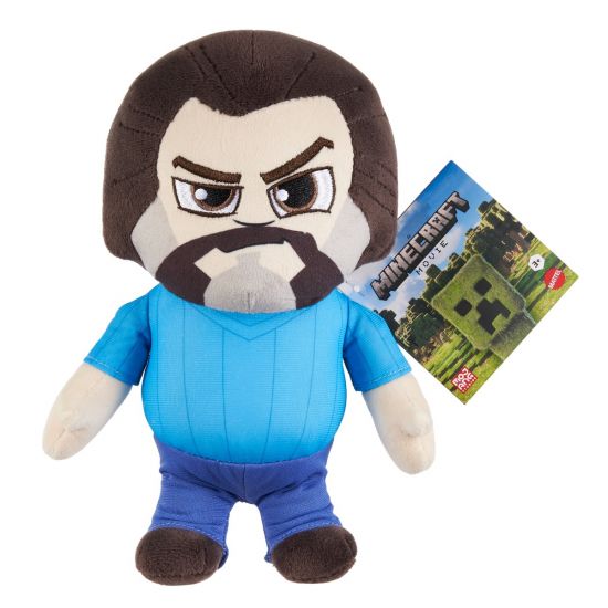Minecraft Movie 8-Inch Plush Toy - Assorted Collectible Soft Doll