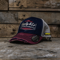 Uggly & Co Jeremy McWilliams #99 Diamond Trucker Hat – Vintage Navy