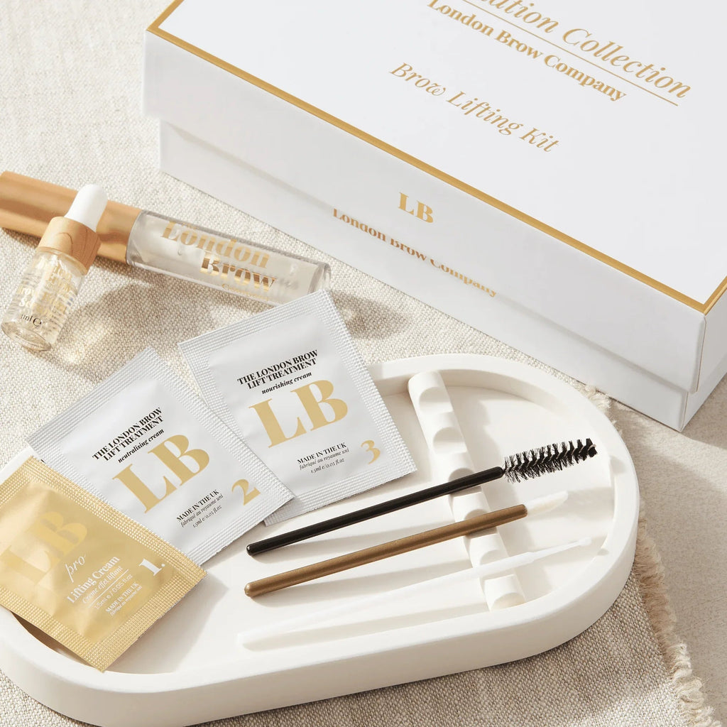 The London Brow Company Jesmonite Tool Tray | Handmade Beauty Organizer