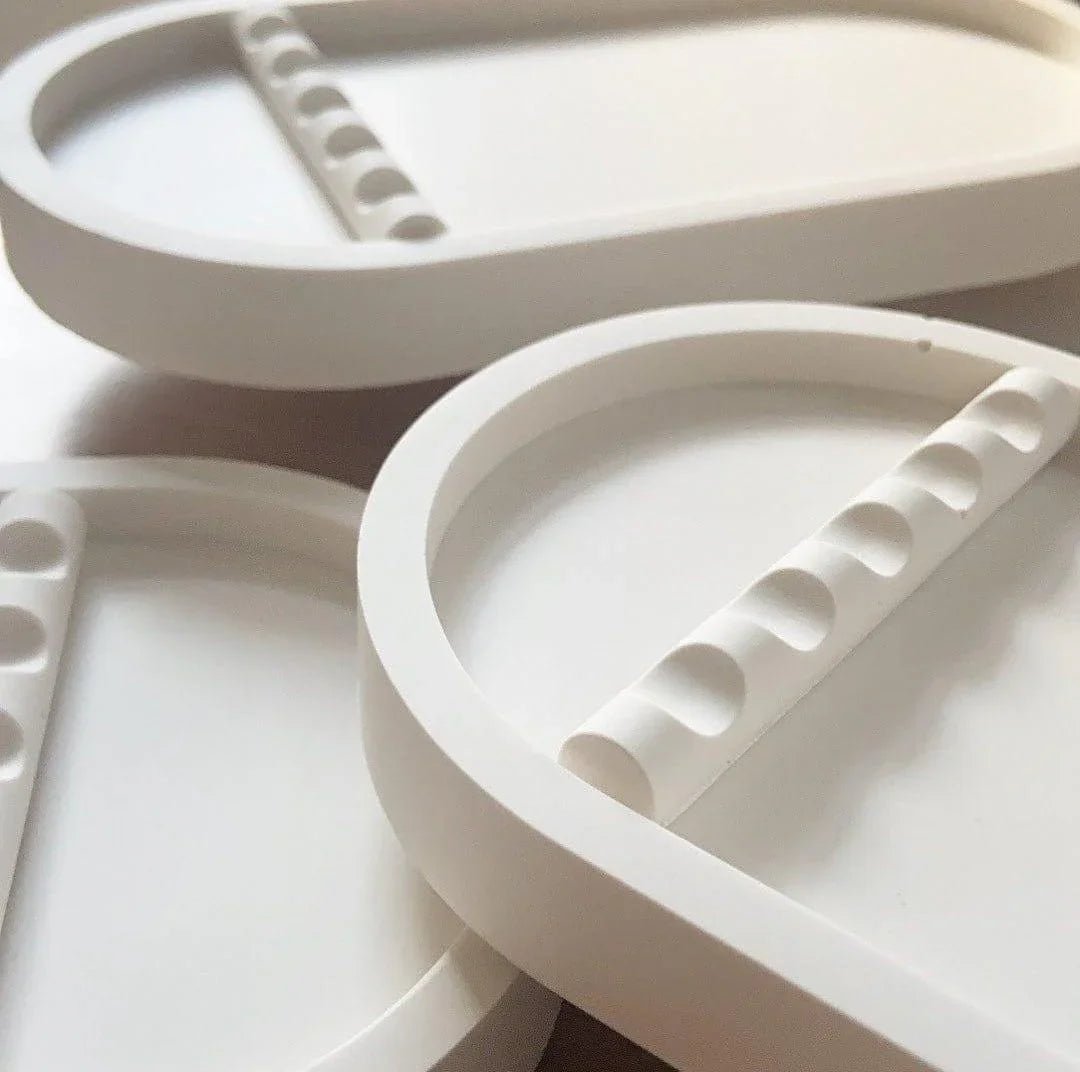 The London Brow Company Jesmonite Tool Tray | Handmade Beauty Organizer