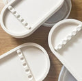 The London Brow Company Jesmonite Tool Tray | Handmade Beauty Organizer