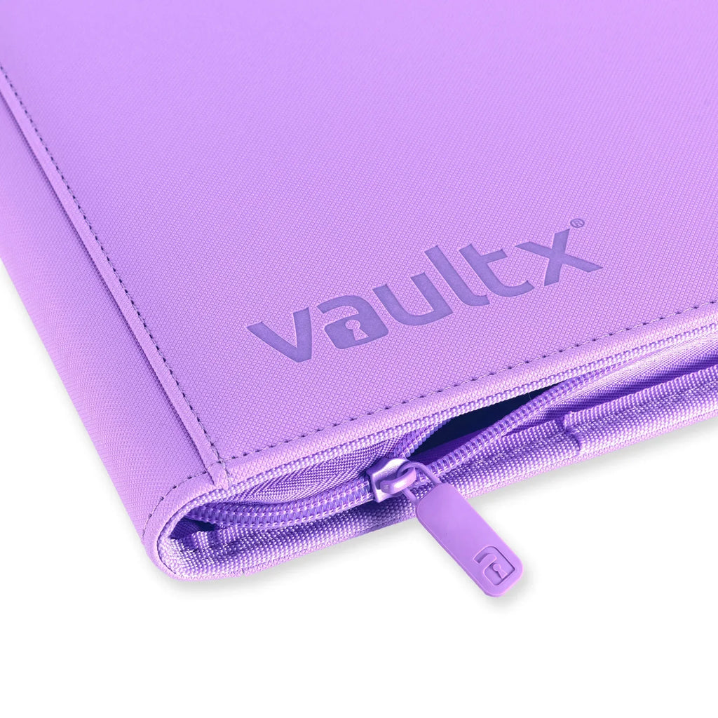 Vault X 9-Pocket Exo-Tec Zip Binder – 360 Card Trading Card Storage