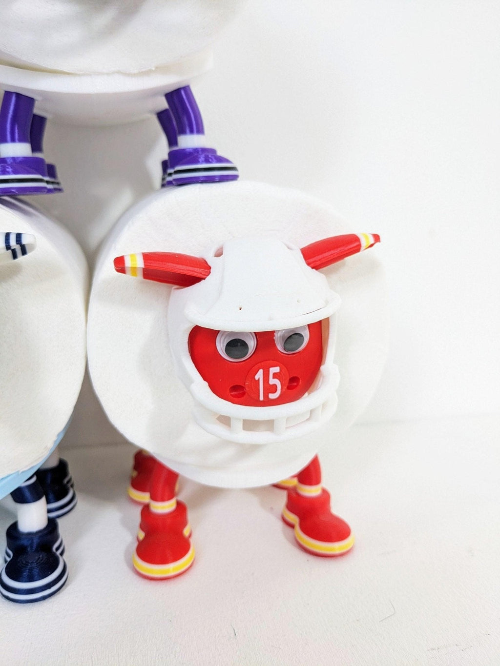Kansas City Chiefs Sheep Toilet Roll Holder | Chaddyverse 3D Print