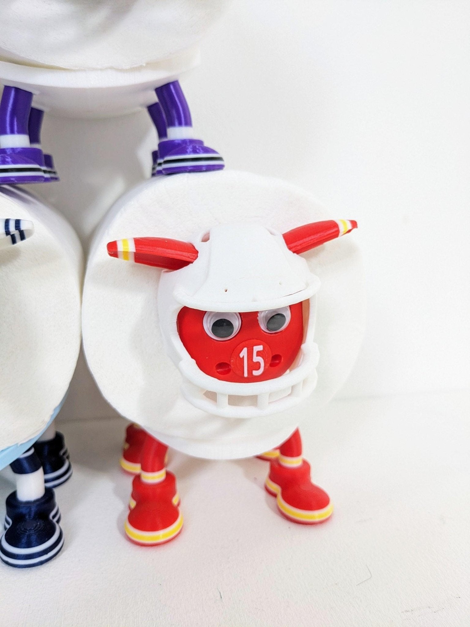 Kansas City Chiefs Sheep Toilet Roll Holder | Chaddyverse 3D Print
