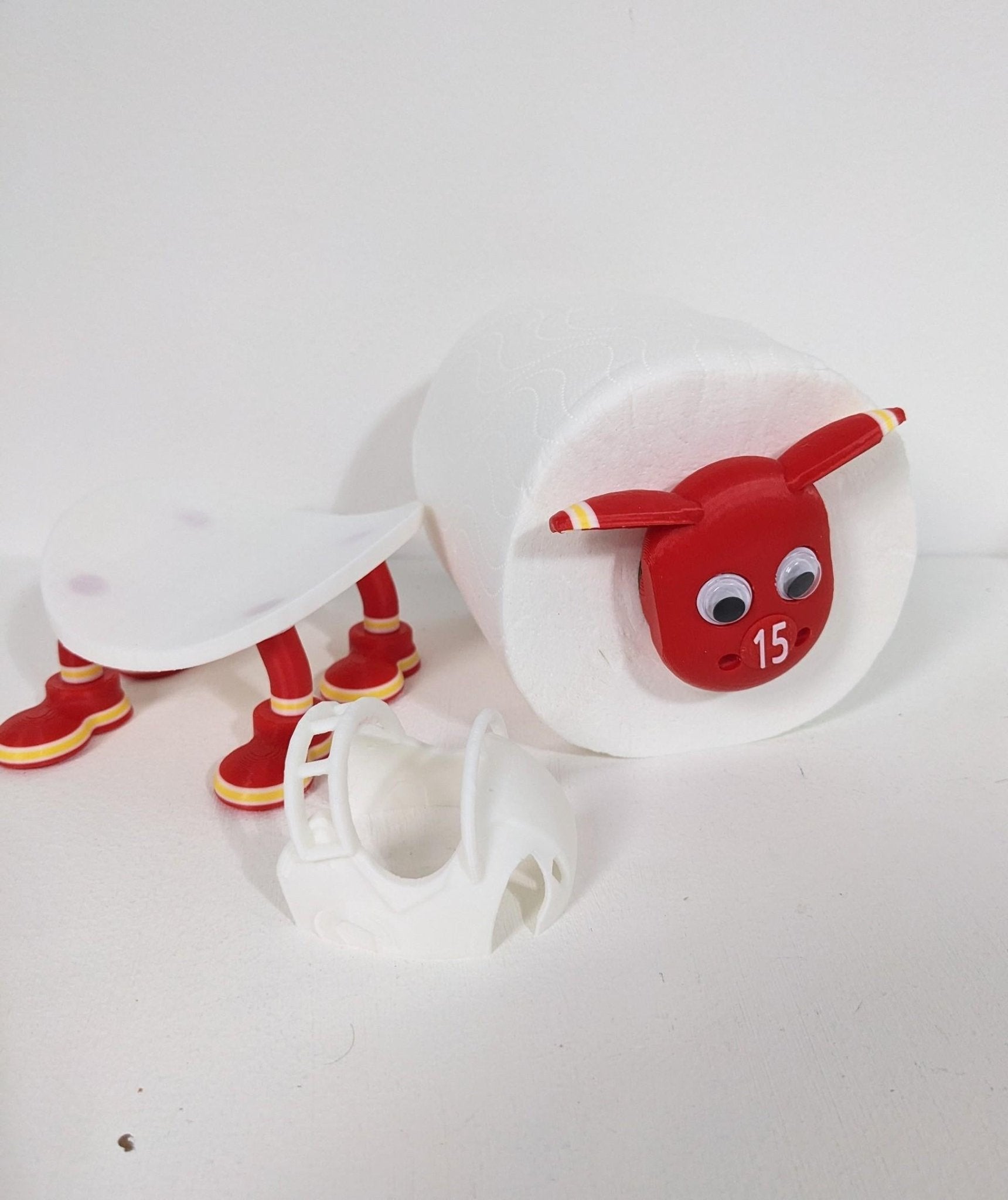 Kansas City Chiefs Sheep Toilet Roll Holder | Chaddyverse 3D Print