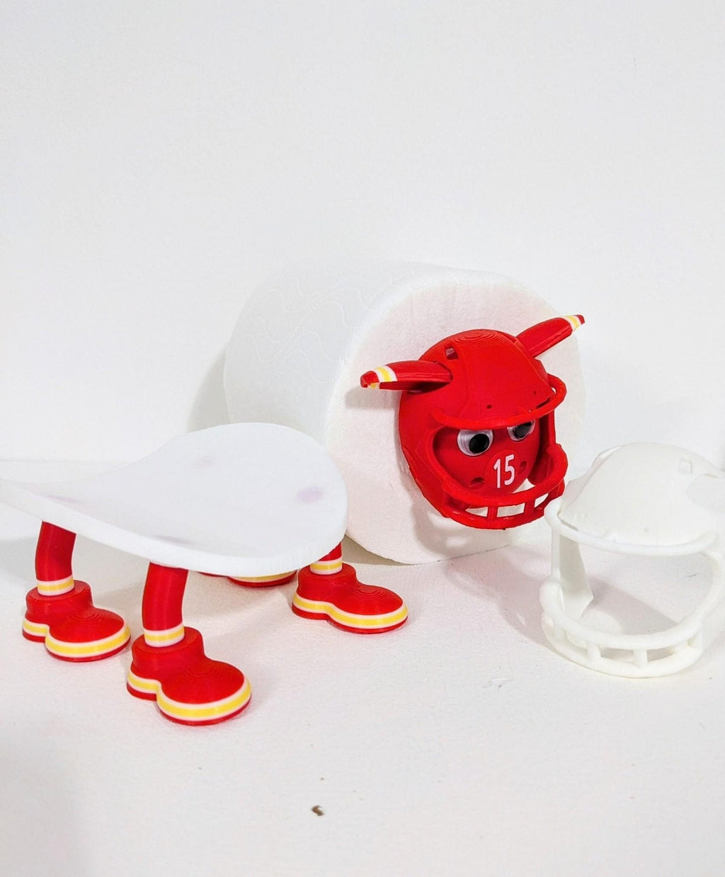Kansas City Chiefs Sheep Toilet Roll Holder | Chaddyverse 3D Print