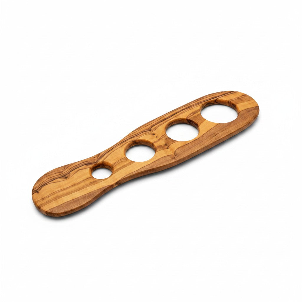 Olive Wood Handcrafted Wooden Spaghetti Measure Portion Sizer Kitchen Gadgets For Portion Control Pasta Noodles