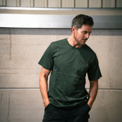 Uggly and Co Green Keep it Lit Flattrack Racing Graphic Cotton Tee