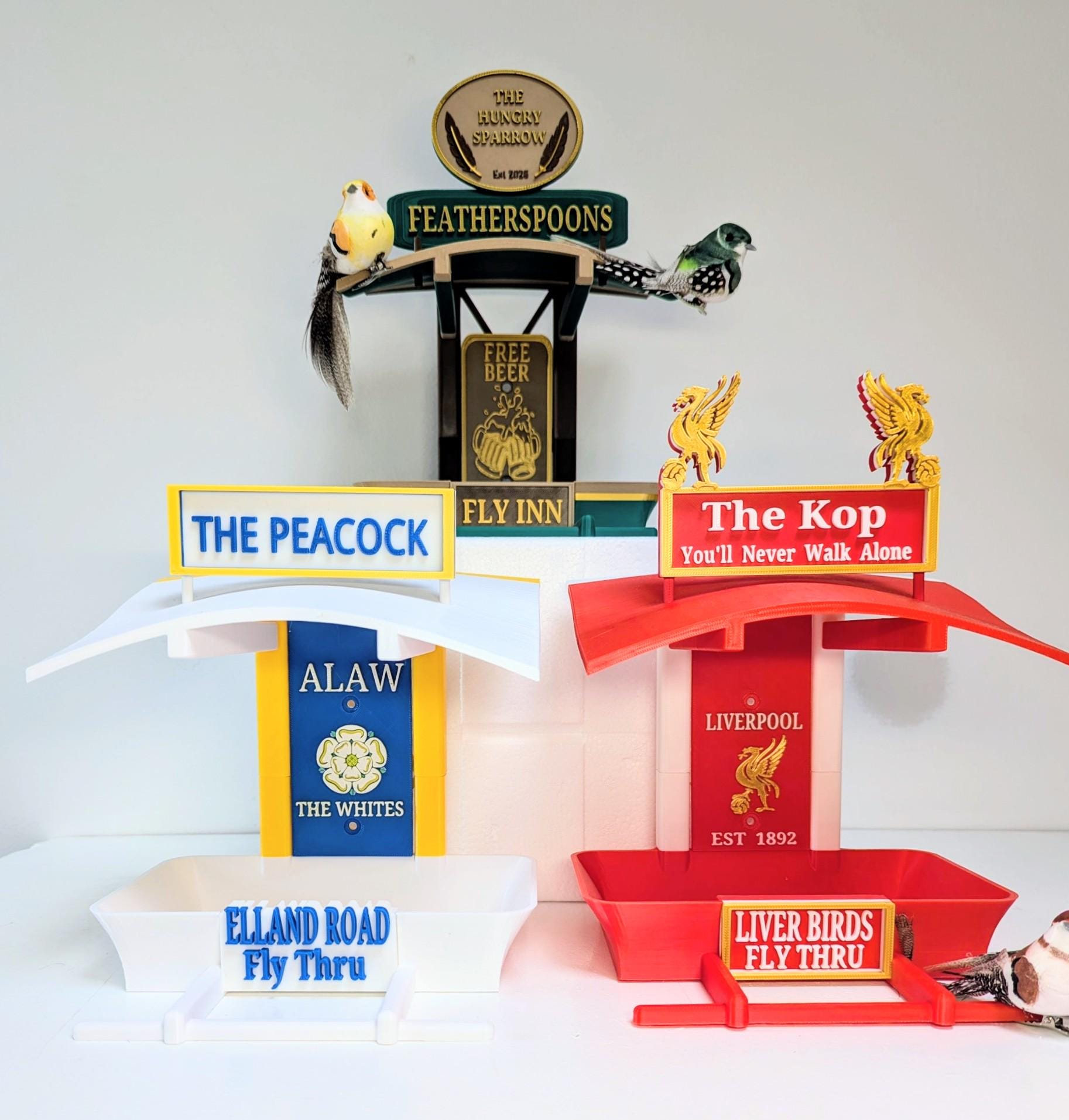 Chaddyverse KFC Novelty Bird Feeder – 3D Printed Garden Decor Station