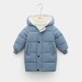 Kids Hooded Puffer Jacket, Thick Winter Cotton Coat for Boys & Girls (1–10 Years)