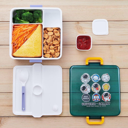 Massive Discounts Leak-Proof Bento School Lunch Box - 1300ml Kids Container
