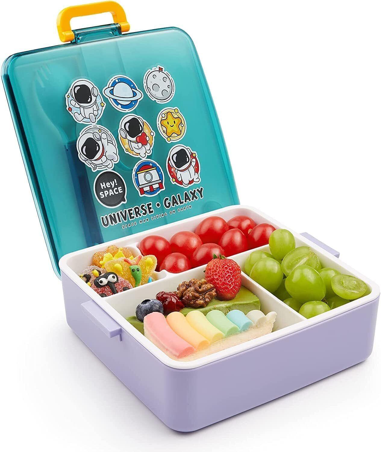 Massive Discounts Leak-Proof Bento School Lunch Box - 1300ml Kids Container
