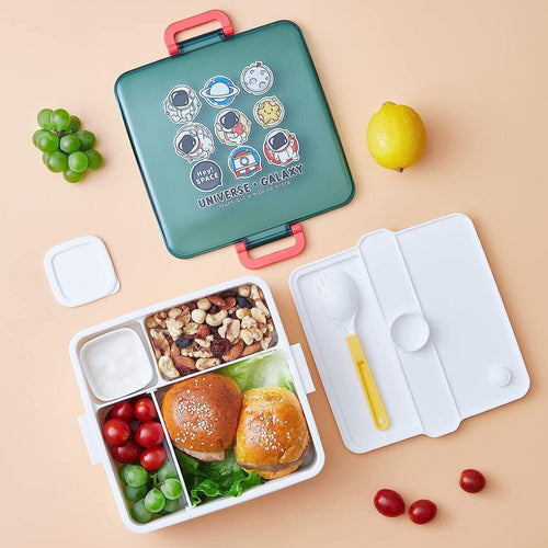 Massive Discounts Leak-Proof Bento School Lunch Box - 1300ml Kids Container