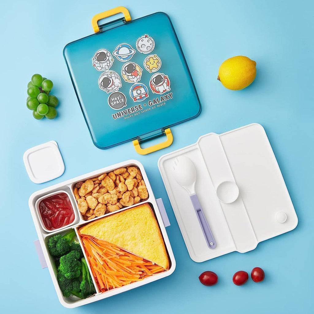 Massive Discounts Leak-Proof Bento School Lunch Box - 1300ml Kids Container